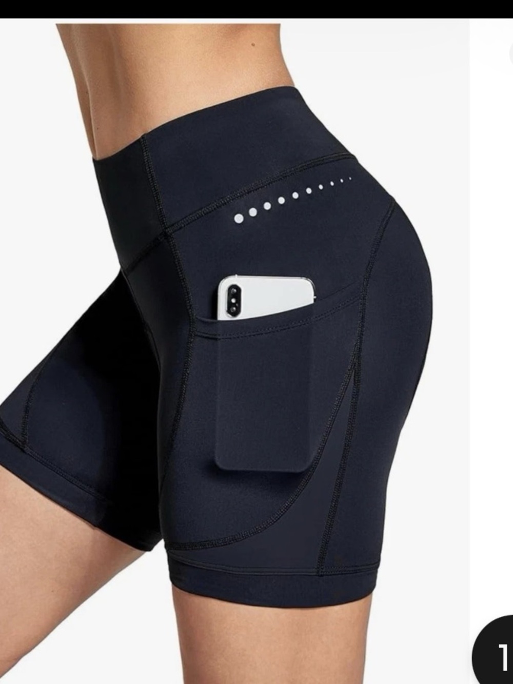 BALEAF Black Padded Cycling Shorts for Women size XL